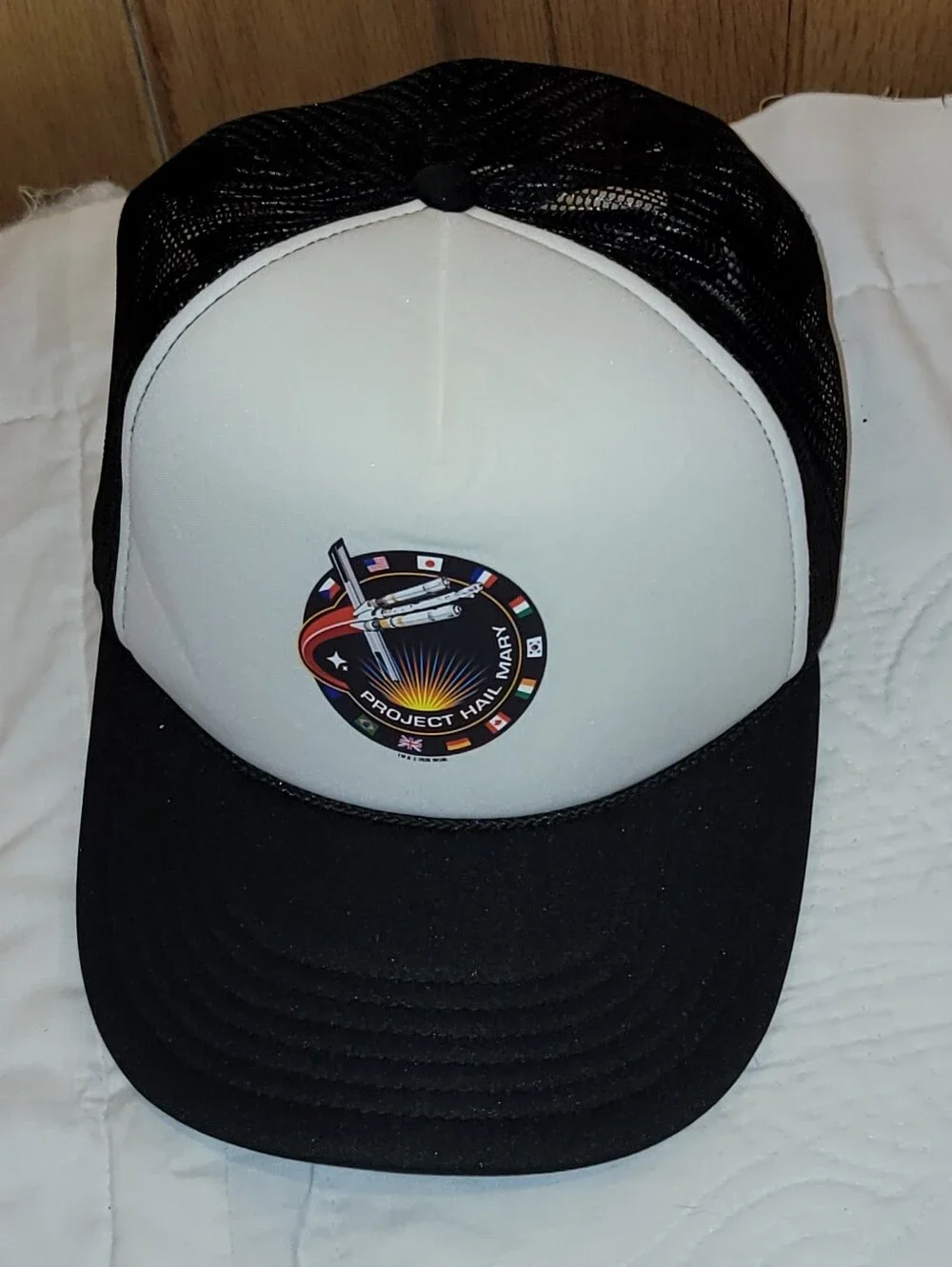 Project Hail Mary Trucker Hat Classic Foam w/ Mesh Cap Dad